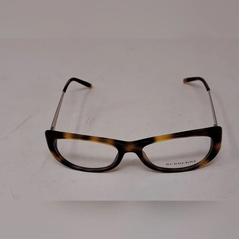 NWT Burberry Women's Frames Eye Glasses Havana Full Rim Italy B2168 51-16-135
